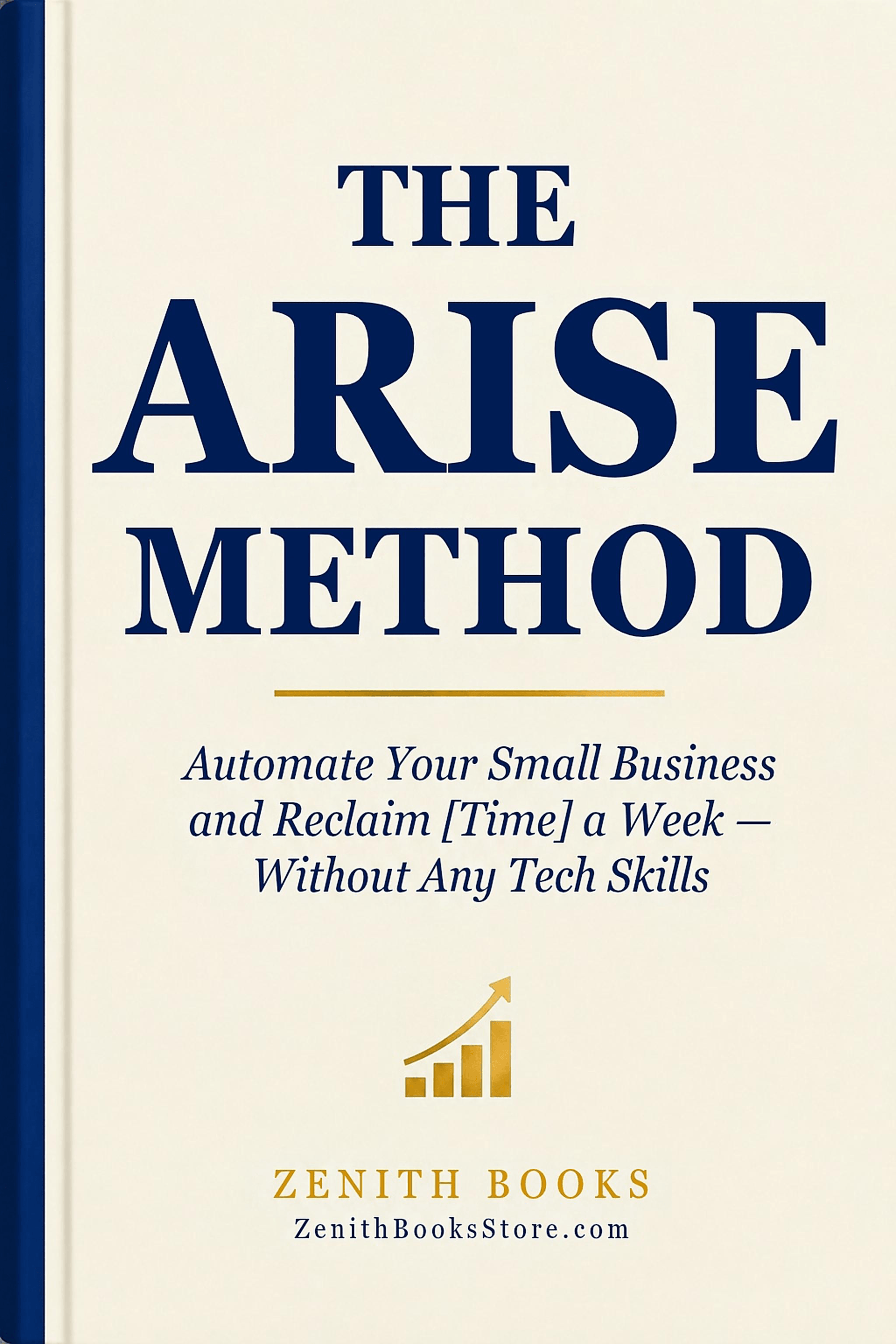 The ARISE Method: Automate Your Small Business and Reclaim 10+ Hours a Week